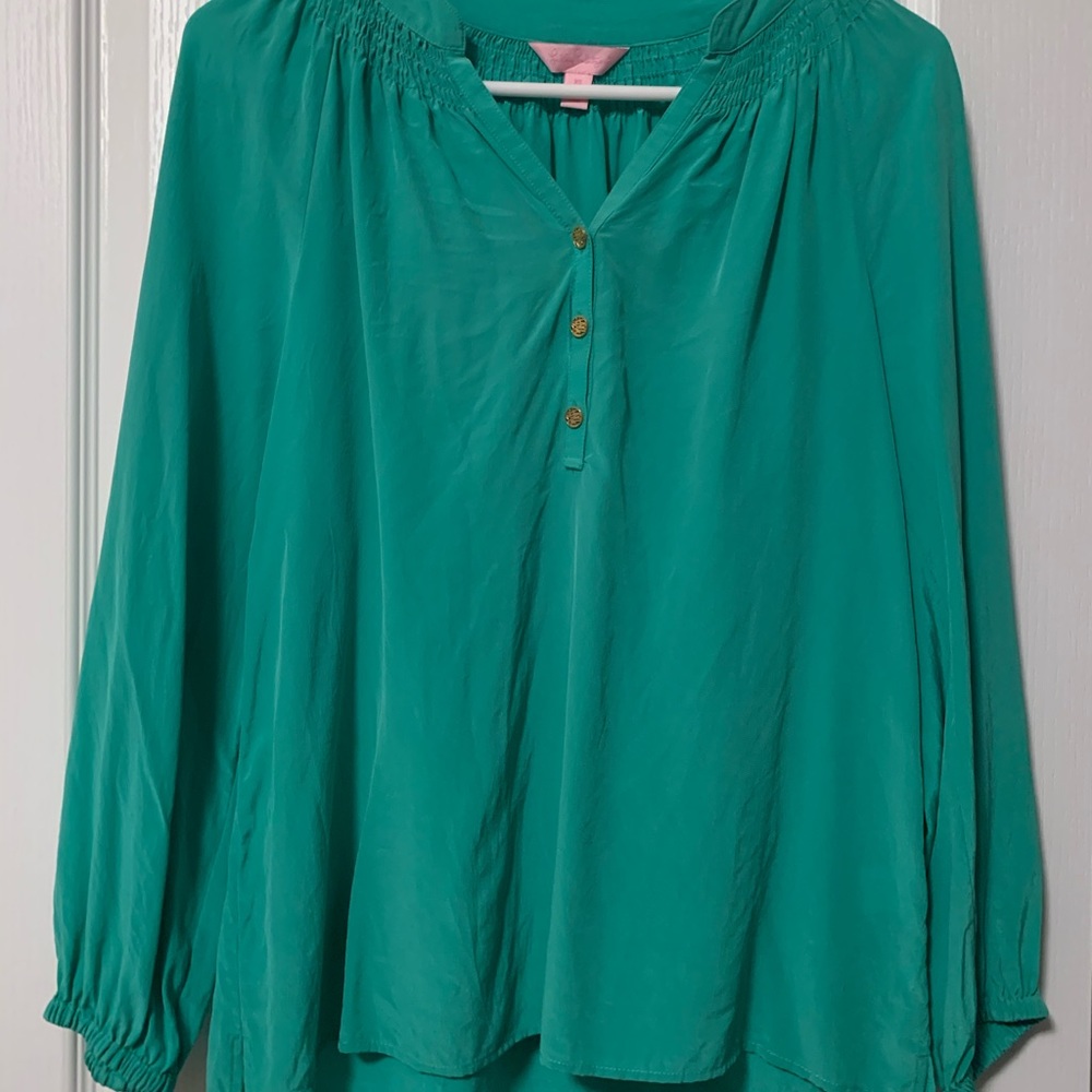 Lilly Pulitzer Elsa Silk Top